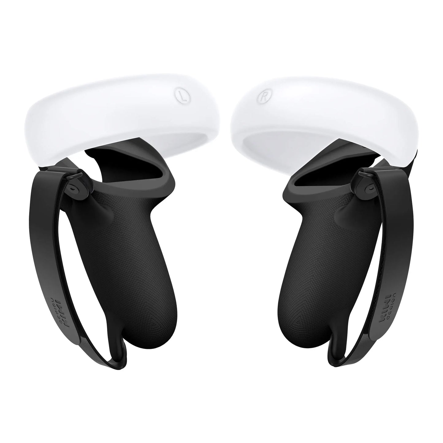 KIWI design Anti-Throw Touch Controller Grips for Oculus Quest 2 With Silicone Protective Ring Cover VR Accessories