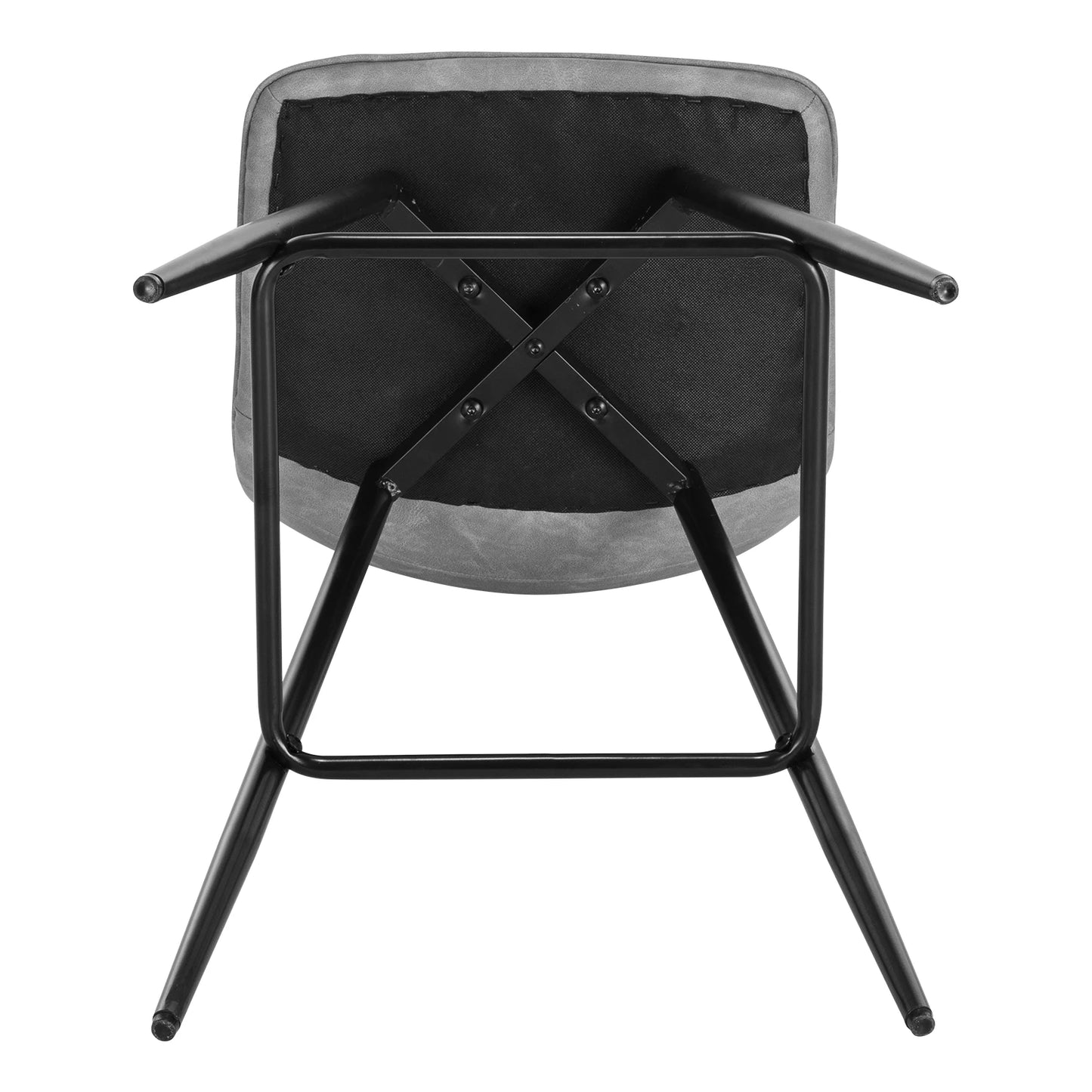 WOLTU 2PCs/set Designer Bar Stool High Chair for Bar Bistro leather/Velvet Seat with Footrest Metal Frame Household Bar Chairs