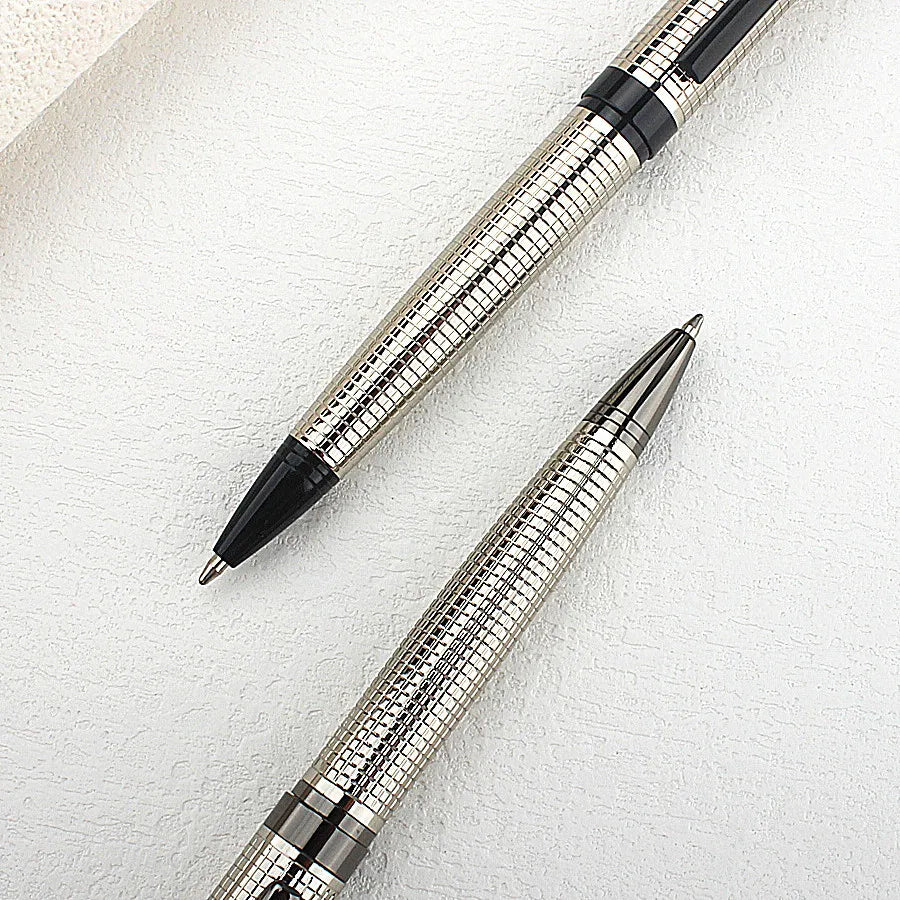 Luxury Heavy Feel Metal Ballpoint Pens School Business Office Signature Roller Pen Writing Ballpen Student Stationery Supplies