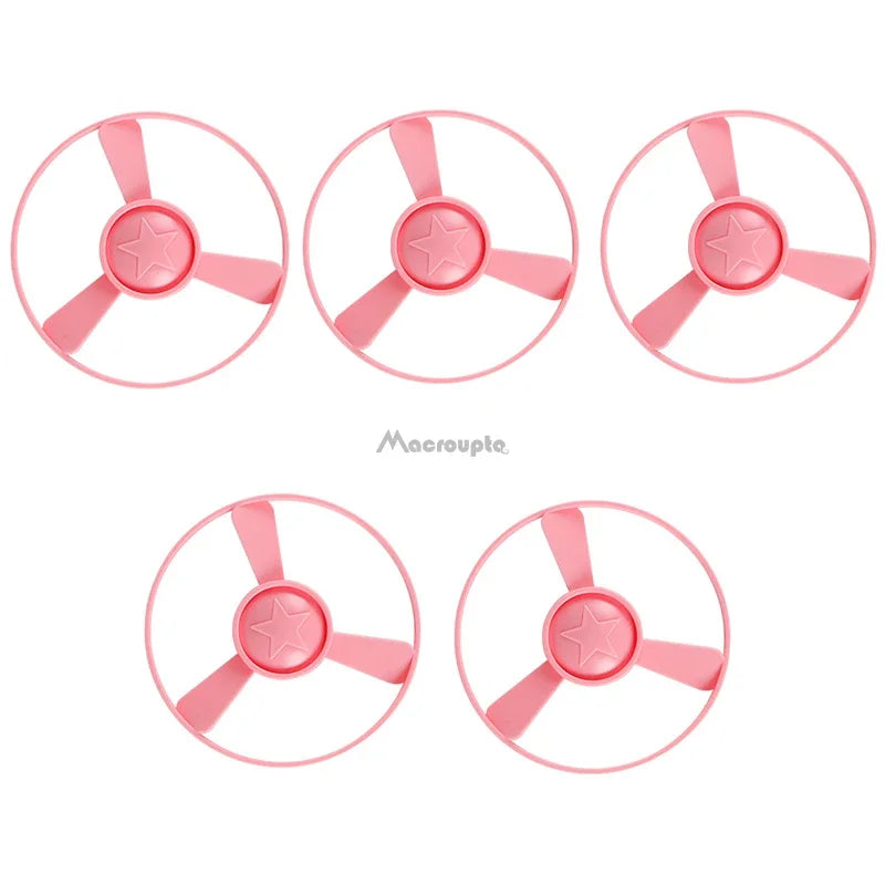 Funny Cat Interactive Teaser Training Toy Rotating Flying Discs Games Toys Pets Supplies Accessories Toys for Cat Random Color