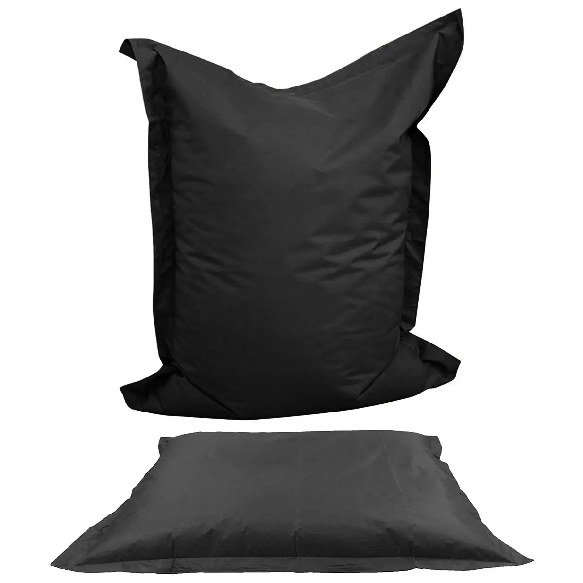 Large Bean Bag Chair Sofa Cover Waterproof 420D Oxford Cloth Lazy Seat Bag Couch Cover Adults Kids Soft Tatami Without Filler