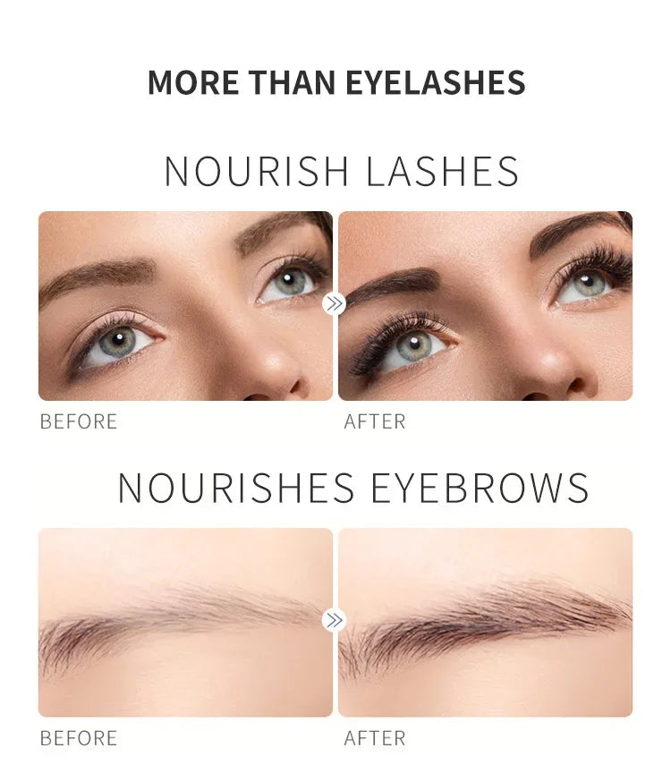 Fast Growth Eyebrow Serum Lengthening Lashes Enhancer Thick Eyelash Liquid Nourishing Follicles Extension Intensive Hairline
