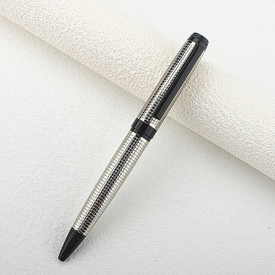 Luxury Heavy Feel Metal Ballpoint Pens School Business Office Signature Roller Pen Writing Ballpen Student Stationery Supplies