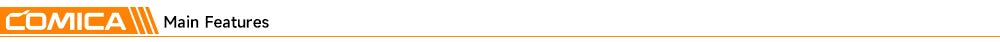 COMICA VM20 Shotgun Microphone, Professional Super Cardioid Microphone with Shock Mount, Camera Microphone For Video Record
