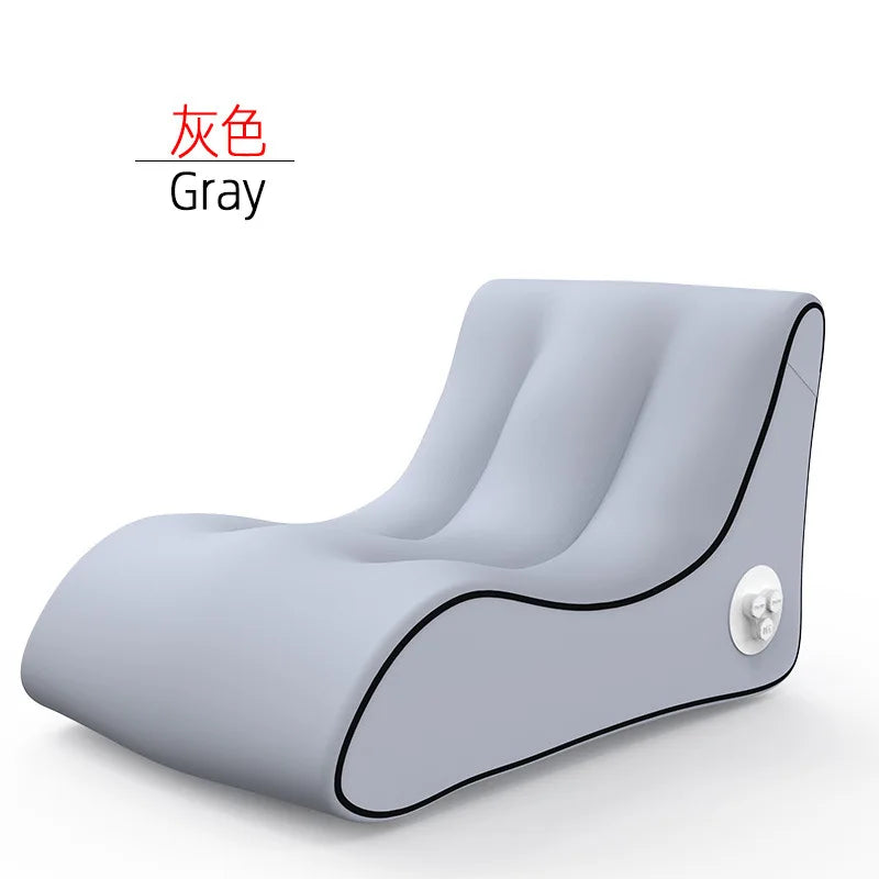 Adult Garden Automatic Inflatable Sofa Single-person Camping Air Mattresses Portable Ourdoor Sleeping Bed Comfort Travel Sofa