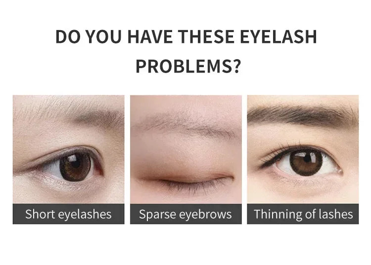 Fast Growth Eyebrow Serum Lengthening Lashes Enhancer Thick Eyelash Liquid Nourishing Follicles Extension Intensive Hairline