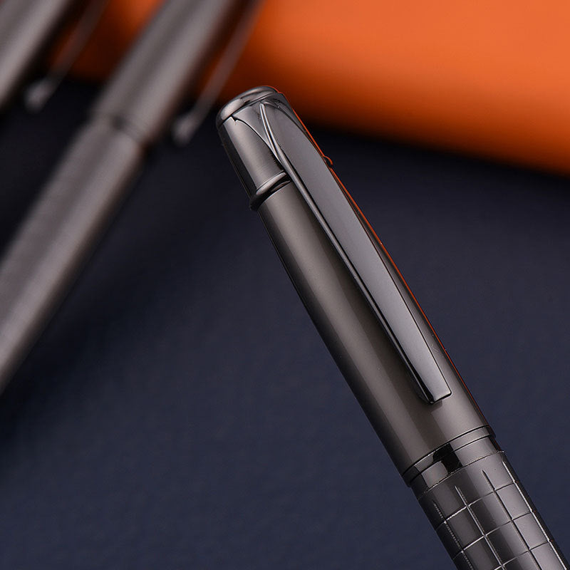 Luxury Heavy Feel Metal Ballpoint Pens School Business Office Signature Roller Pen Writing Ballpen Student Stationery Supplies