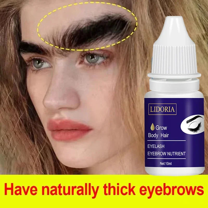 Fast Growth Eyebrow Serum Lengthening Lashes Enhancer Thick Eyelash Liquid Nourishing Follicles Extension Intensive Hairline
