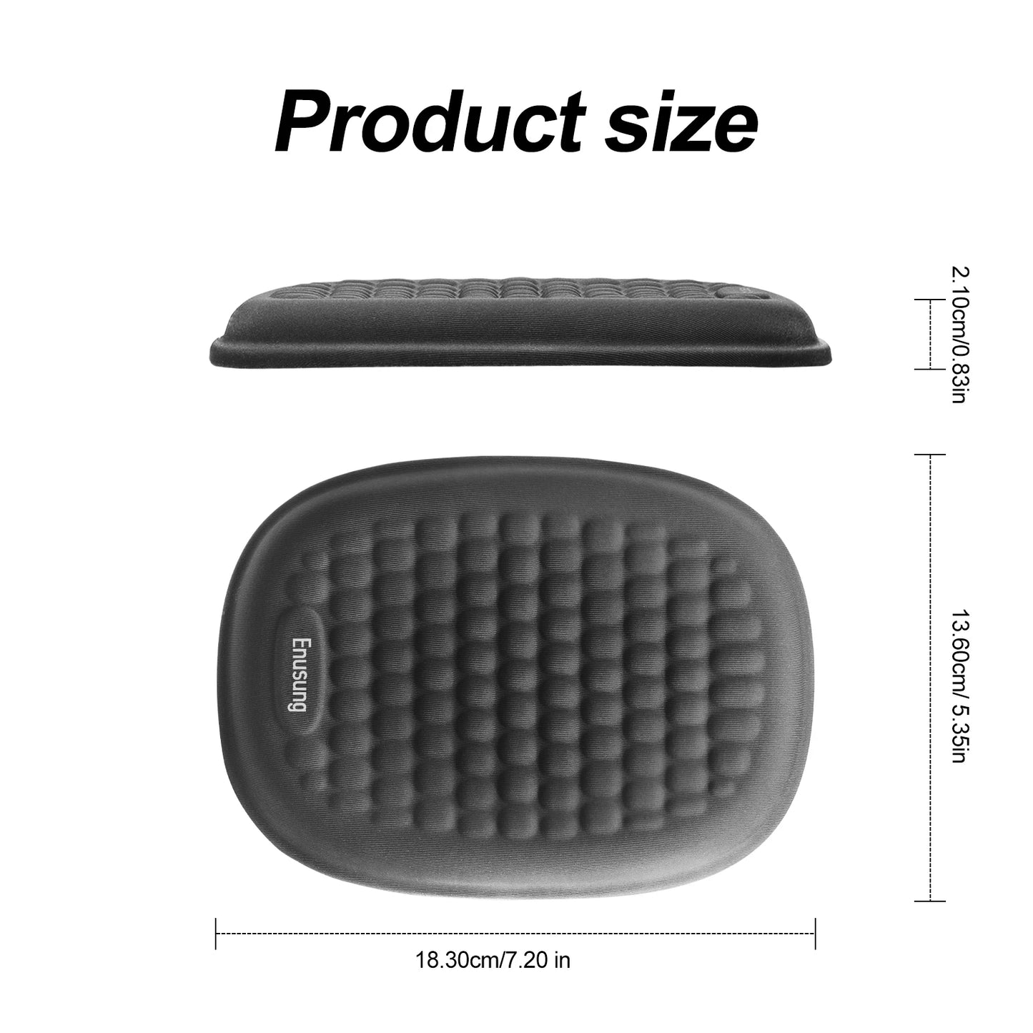 Ergonomic Wrist Rest Pad Armrest Pad Elbow Rest Pad Relief Elbow Pain Computer Armrest Arm Wrist Rest Support Mouse Pad for Desk