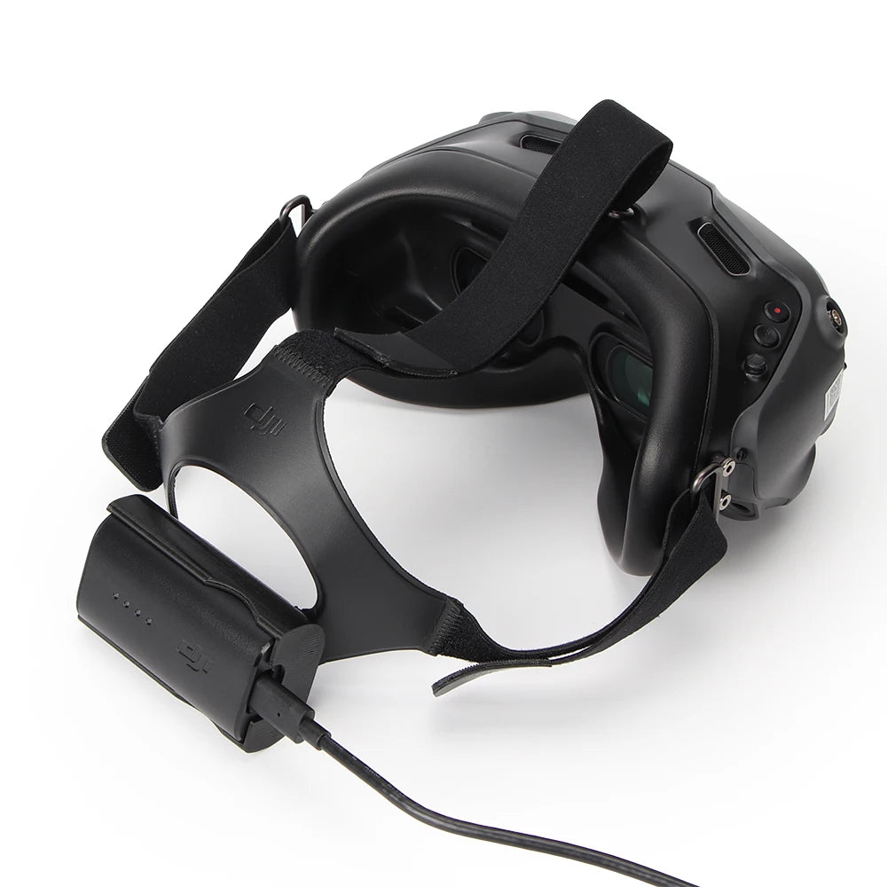 Battery Storage Case For Avata FPV Battery Holder Headband Back Clip Holder For DJI Goggles V2 V1 Flying Glasses Accessories