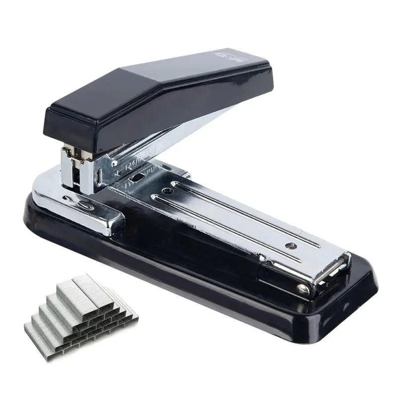 360 Rotation Design Desktop Stapler Portable Stapler with 25 Sheet Capacity Two Binding Modes Black/White/Blue/Green/Pink