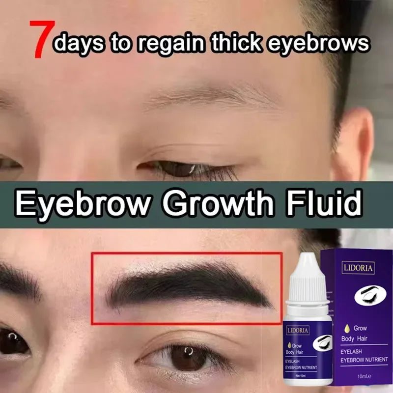 Fast Growth Eyebrow Serum Lengthening Lashes Enhancer Thick Eyelash Liquid Nourishing Follicles Extension Intensive Hairline