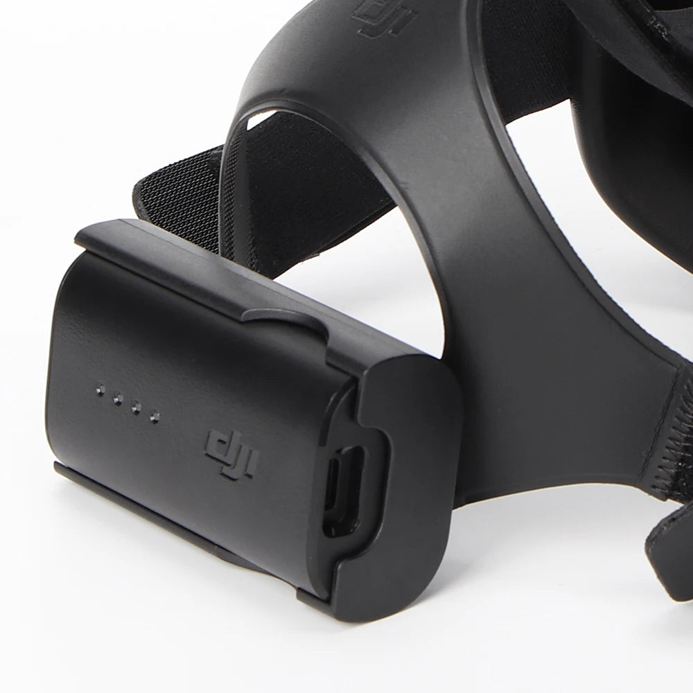 Battery Storage Case For Avata FPV Battery Holder Headband Back Clip Holder For DJI Goggles V2 V1 Flying Glasses Accessories