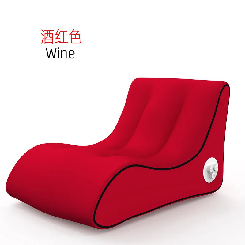Adult Garden Automatic Inflatable Sofa Single-person Camping Air Mattresses Portable Ourdoor Sleeping Bed Comfort Travel Sofa
