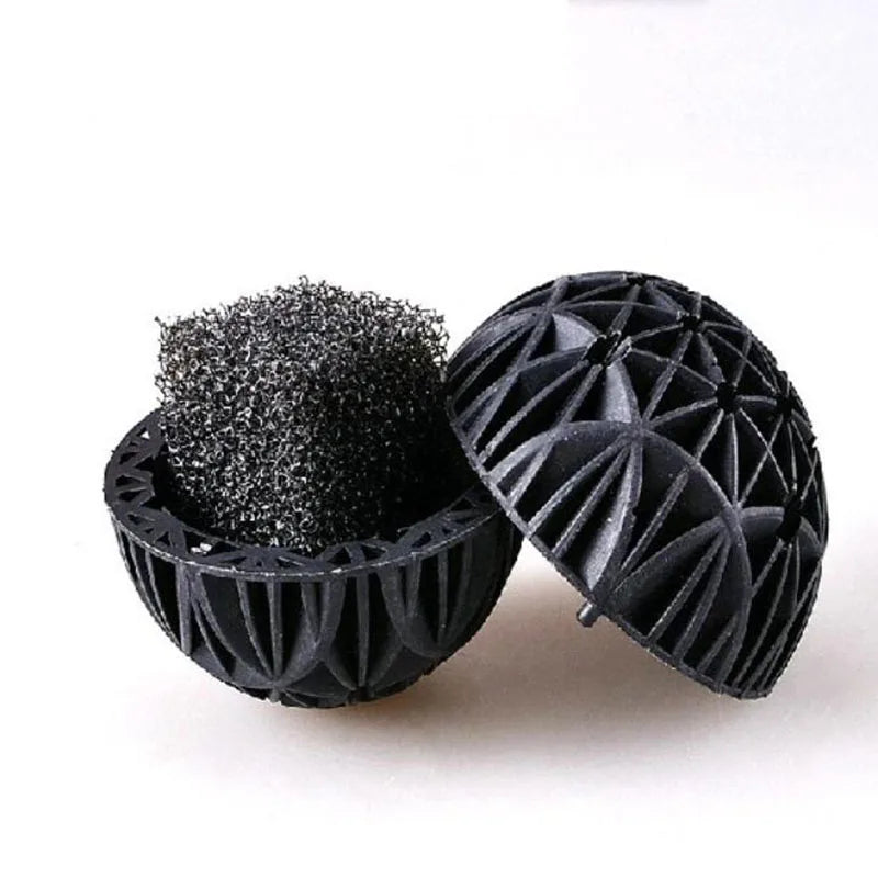 10/20/40Pcs/lot 26mm 36mm 46mm Aquarium Filter Bio Balls Portable Wet Dry Cotton For Air Pump Clean Fish Tank Pond Sponge Media