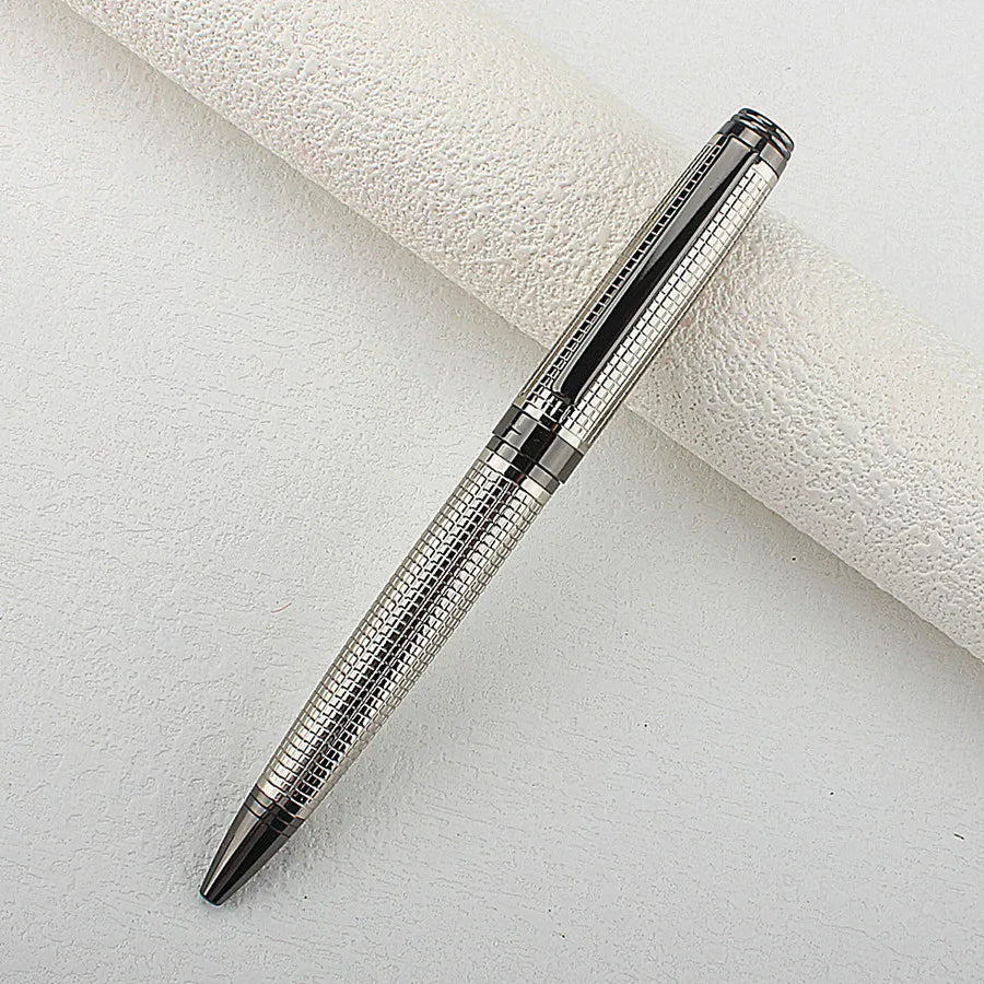 Luxury Heavy Feel Metal Ballpoint Pens School Business Office Signature Roller Pen Writing Ballpen Student Stationery Supplies