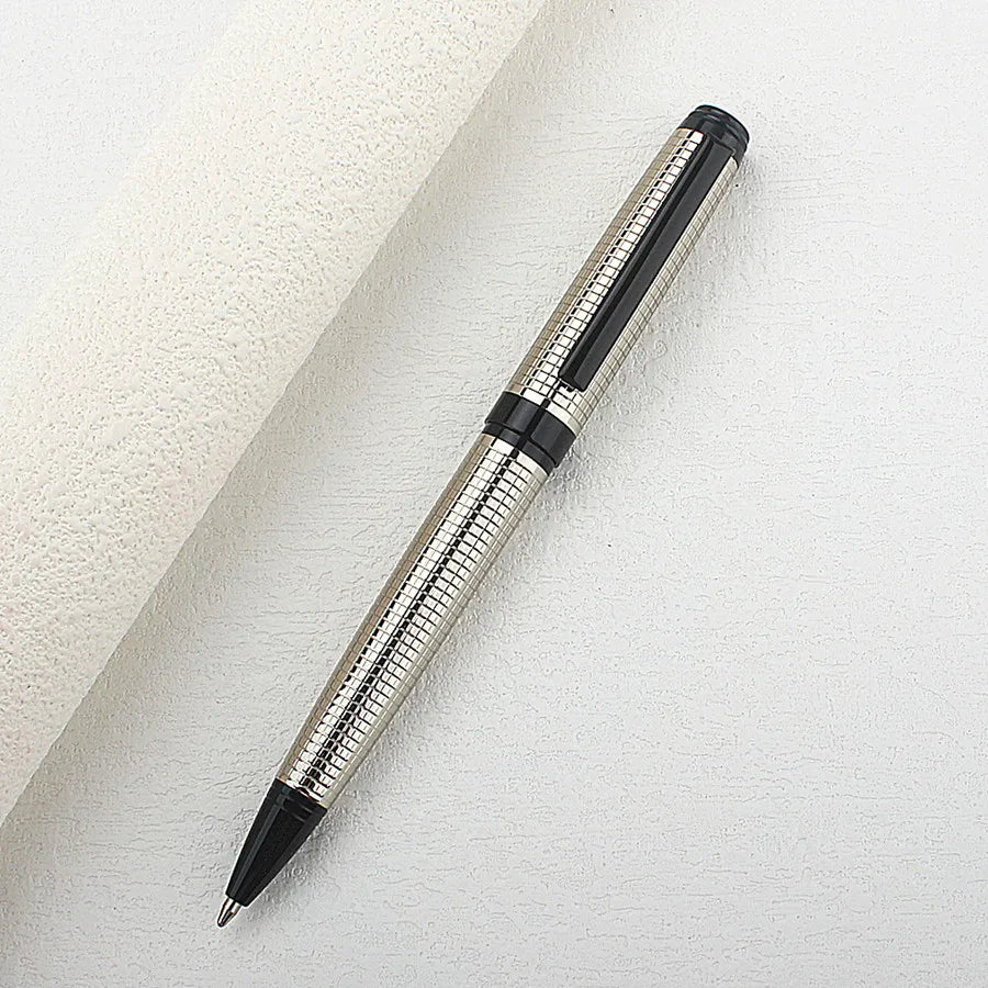 Luxury Heavy Feel Metal Ballpoint Pens School Business Office Signature Roller Pen Writing Ballpen Student Stationery Supplies