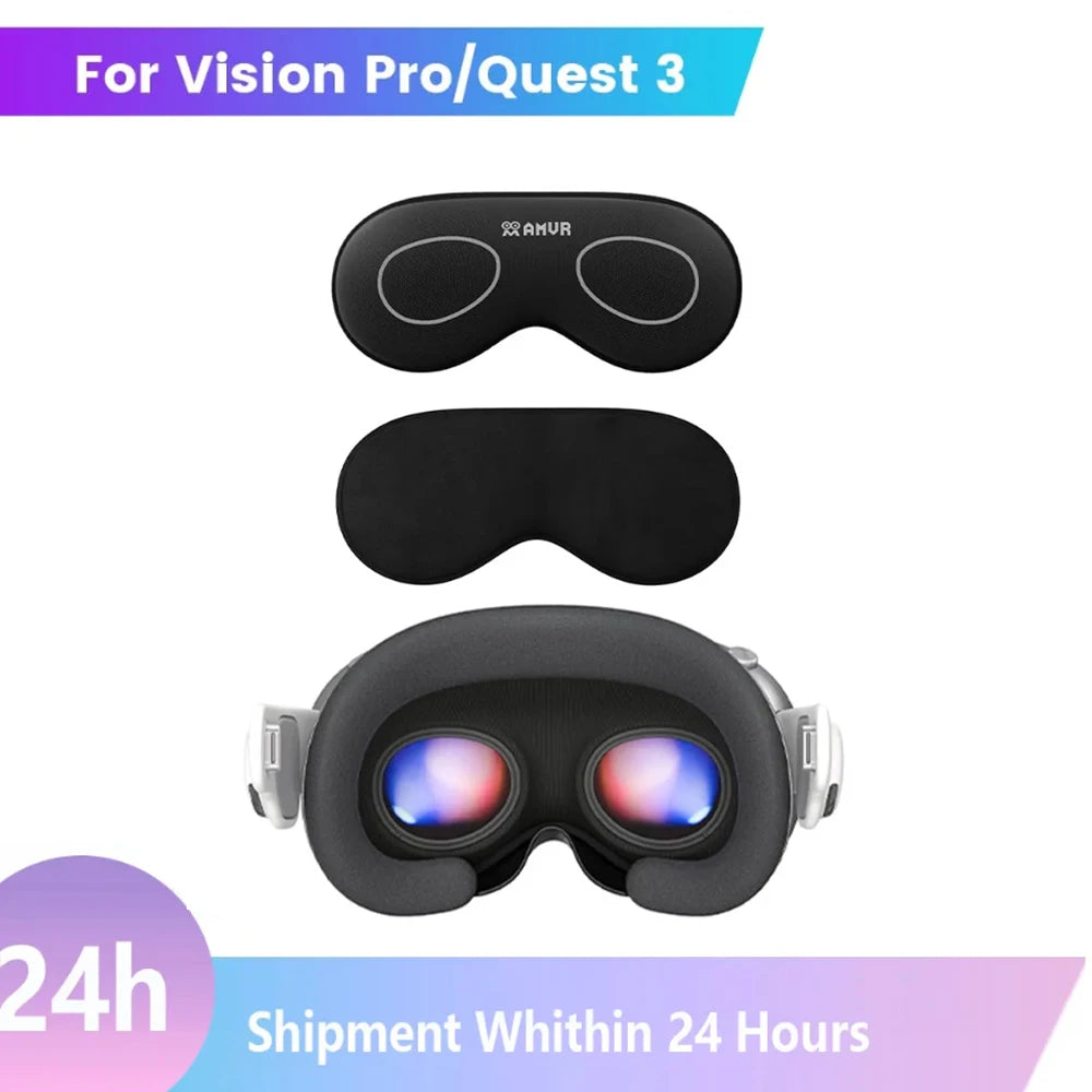 VR Glasses Universal Dust Cover For Vision Pro/Meta Quest 3S/ Quest 3/2 Dust Scratch Resistant Lens Protector VR Accessories