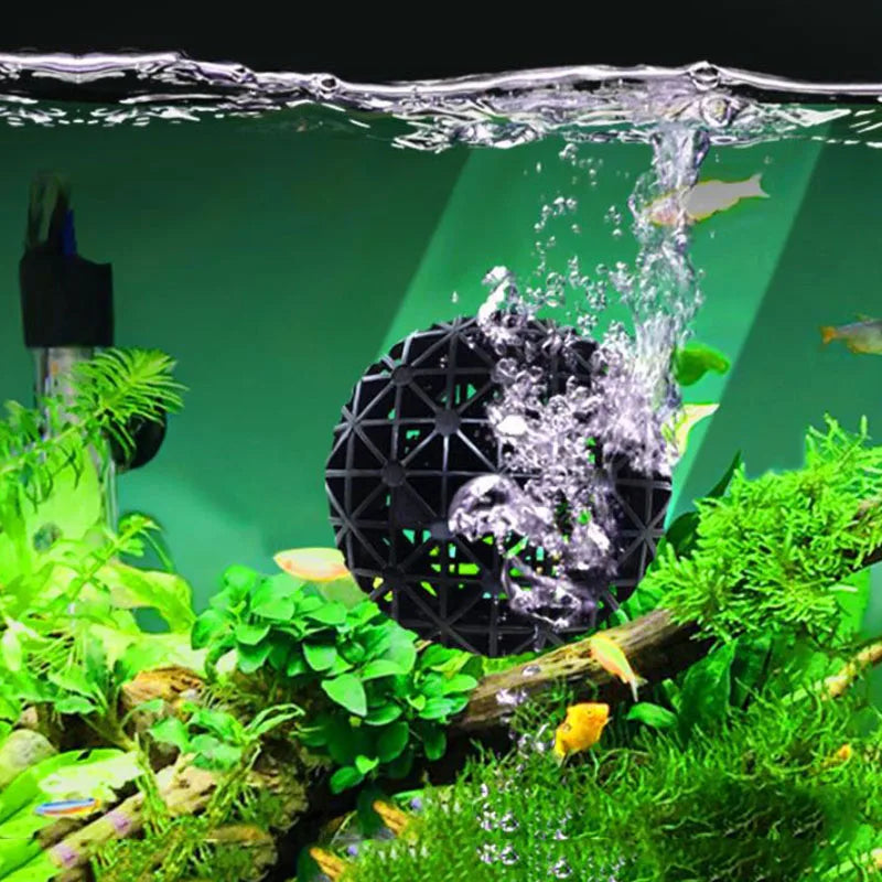 10/20/40Pcs/lot 26mm 36mm 46mm Aquarium Filter Bio Balls Portable Wet Dry Cotton For Air Pump Clean Fish Tank Pond Sponge Media