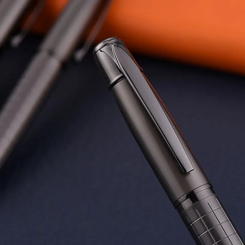 Luxury Heavy Feel Metal Ballpoint Pens School Business Office Signature Roller Pen Writing Ballpen Student Stationery Supplies