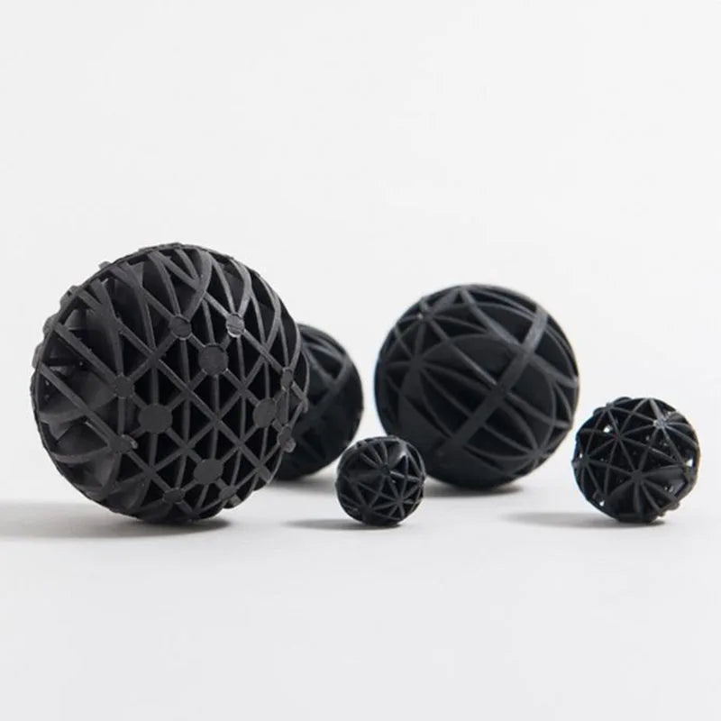 10/20/40Pcs/lot 26mm 36mm 46mm Aquarium Filter Bio Balls Portable Wet Dry Cotton For Air Pump Clean Fish Tank Pond Sponge Media