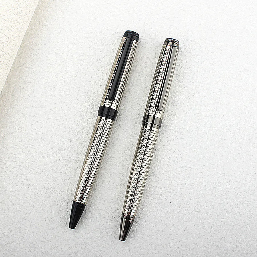 Luxury Heavy Feel Metal Ballpoint Pens School Business Office Signature Roller Pen Writing Ballpen Student Stationery Supplies