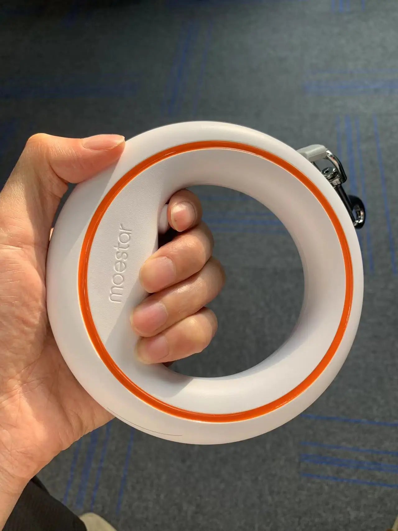 Moestar UFO Retractable Leash 2 Lite Metal Buckle Anti-Slip Handle One-handed Brake Pause Lock Leash for Small & Medium Size Dog