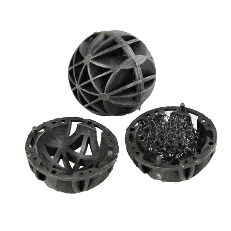 10/20/40Pcs/lot 26mm 36mm 46mm Aquarium Filter Bio Balls Portable Wet Dry Cotton For Air Pump Clean Fish Tank Pond Sponge Media
