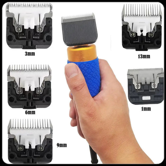 1Pcs Original Pet Clipper Ceramic Blade Nozzles Integrated 3/6/9/13mm Cutter Head Spare Knives for MDB22 VS888 Dog Hair Trimmer